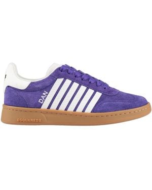 DSquared² Sneakers Calfskin - Purple