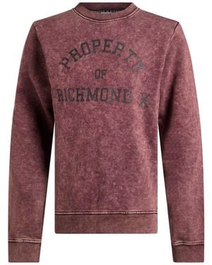 Richmond X Sweatshirt Cotton, Polyester - Red