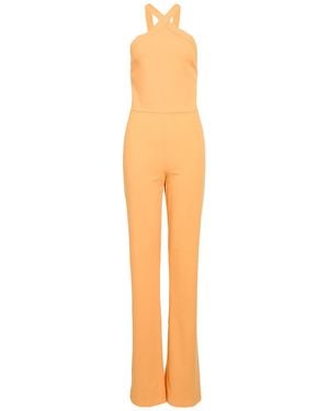 Patrizia Pepe Jumpsuit Polyester, Elastane - White