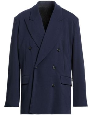 Grifoni Blazer Viscose, Polyamide, Elastane - Blue