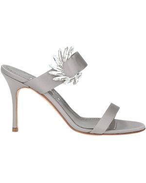 Manolo Blahnik Sandalias - Blanco