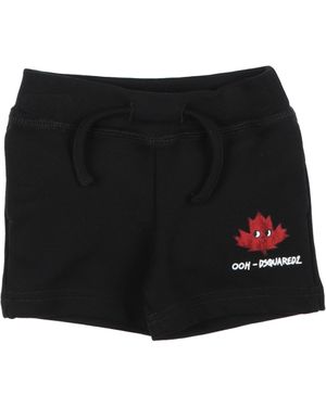 DSquared² Shorts & Bermuda Shorts Cotton - Black