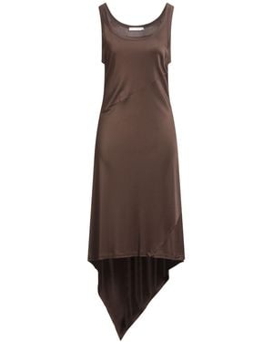 Helmut Lang Vestito Midi - Marrone