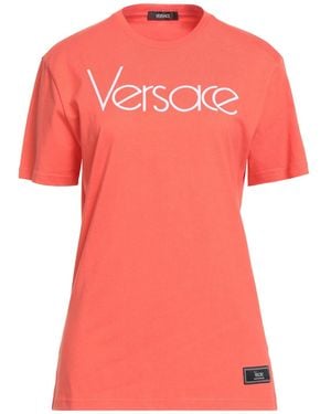 Versace Coral T-Shirt Cotton, Polyester, Elastane - Pink
