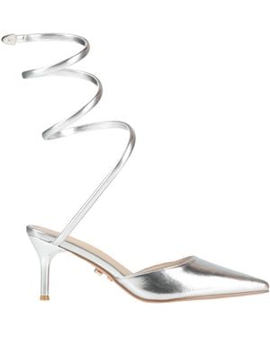 Twenty Four Haitch Court Shoes - Metallic