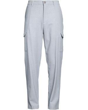 Eleventy Light Pants Wool, Elastane - Blue