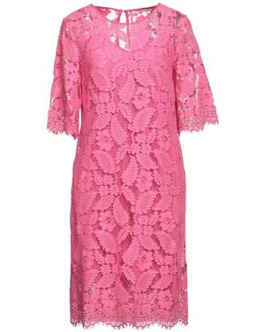 SEVENTY VENEZIA Midi Dress Cotton, Viscose, Polyamide - Pink