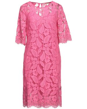 SEVENTY VENEZIA Midi Dress Cotton, Viscose, Polyamide - Pink