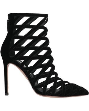 Aquazzura Ankle Boots Textile Fibers - Black