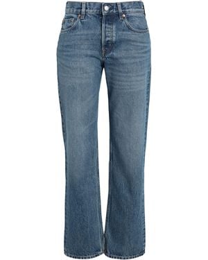 & Other Stories Denim Trousers - Blue