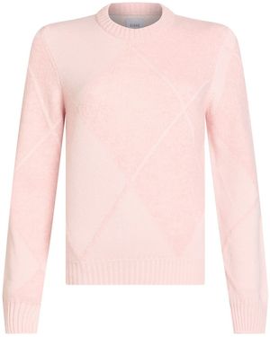 Barrie Sweater Cashmere, Silk - Pink