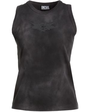 DIESEL Tank Tops - Black