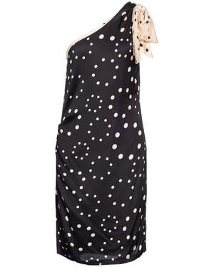 Compagnia Italiana Mini Dress Viscose - Black