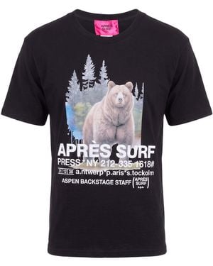 APRÈS SURF T-Shirt Cotton - Black