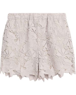 Elie Saab Khaki Shorts & Bermuda Shorts Cotton - Natural