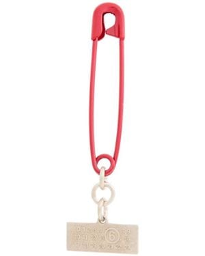 MM6 by Maison Margiela Single Earring - White