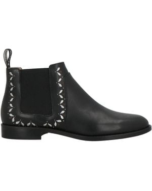 Pollini Botines De Caña Alta - Negro
