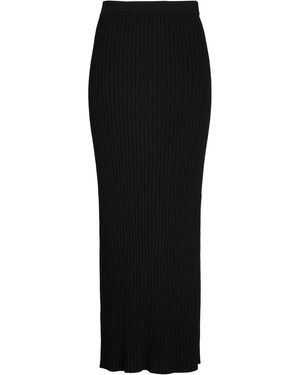 8 by YOOX Long Skirt - Black