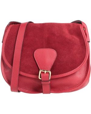 Laura Di Maggio Cross-Body Bag Leather - Red