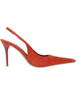 Jeffrey Campbell Court Shoes Leather - Red