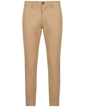 Department 5 Khaki Pants Cotton, Elastane - Natural