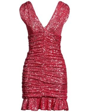 Nenette Mini Dress - Red