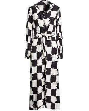 Manila Grace Cream Maxi Dress Viscose - White