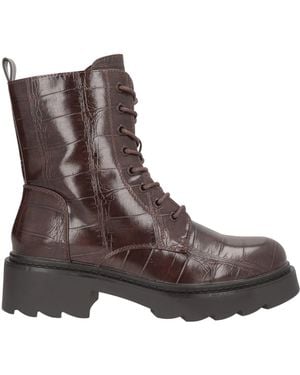 Exe' Ankle Boots Synthetic Material - Brown