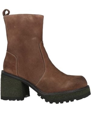 CafeNoir Ankle Boots Leather - Brown