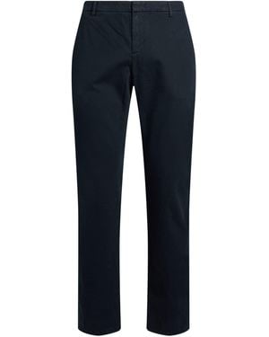 Dondup Midnight Trousers Cotton, Elastane - Blue