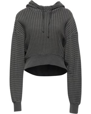 John Elliott Charcoal Sweatshirt Cotton, Rayon - Black
