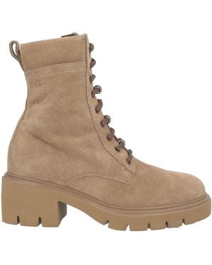 Nero Giardini Sand Ankle Boots Leather - Brown