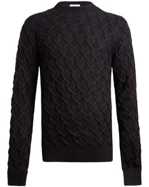 Sseinse Sweater Acrylic, Wool - Black