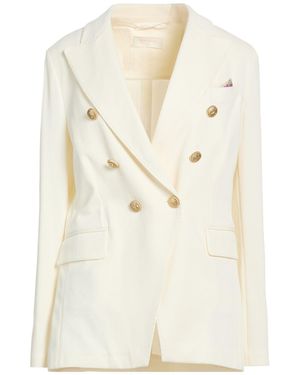 Circolo 1901 Blazer Cotton, Elastane - White