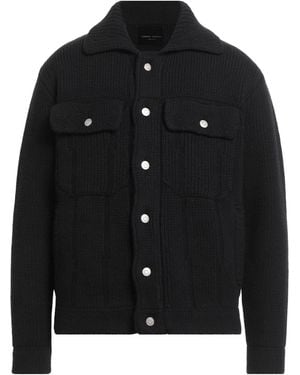 Roberto Collina Jacket Wool, Cashmere - Black