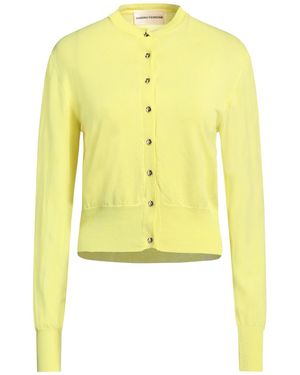 Sandro Ferrone Cardigan Viscose, Polyamide - Yellow