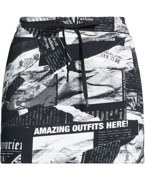 Versace Jeans Couture Mini Skirt Cotton - Black
