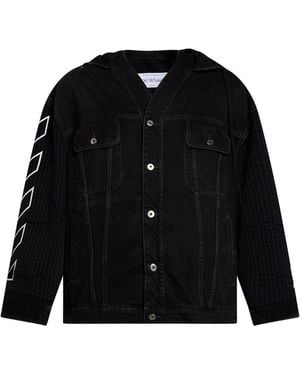 Off-White c/o Virgil Abloh Capospalla Jeans - Nero
