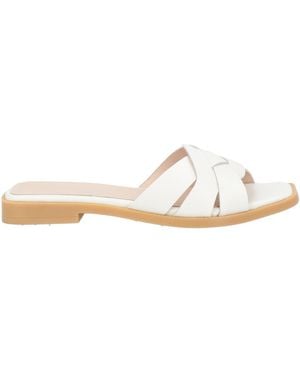 Wonders Sandals Leather - White