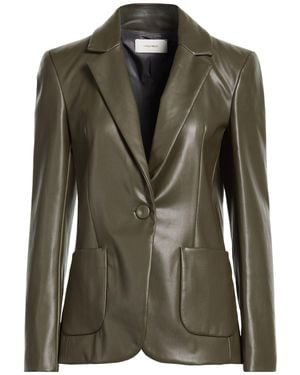 Maliparmi Military Blazer Polyester, Polyurethane - Green