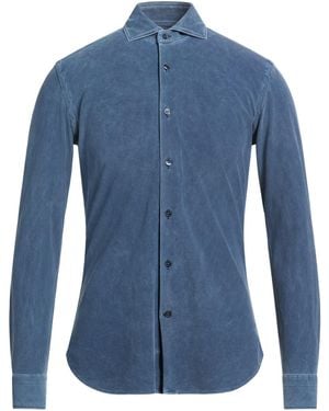 Caliban Slate Shirt Polyamide, Elastane - Blue