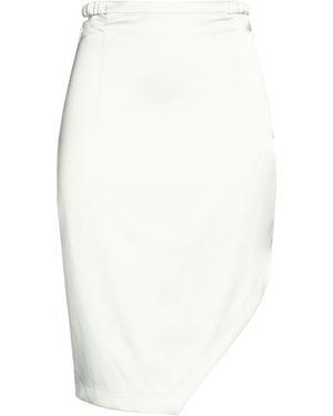GAUGE81 Midi Skirt - White