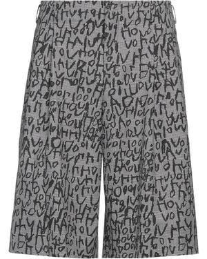 Comme des Garçons Bermuda Sartoriali A Quadri - Grigio