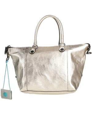 Gabs Platinum Handbag Calfskin - White