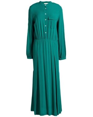 Semicouture Maxi Dress Viscose - Green