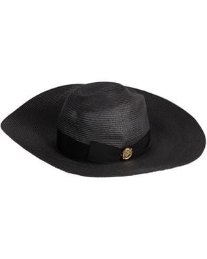 Ermanno Scervino Hat Polypropylene, Polyester - Black