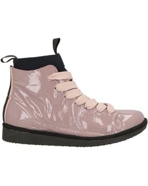 Pànchic Antique Rose Trainers Leather - Brown