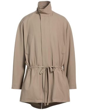 Fear Of God Overcoat & Trench Coat Virgin Wool - Natural