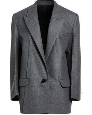 The Attico Blazer Virgin Wool, Polyamide - Grey