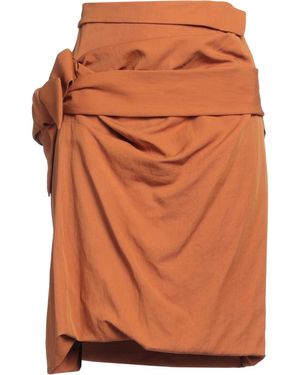 Dries Van Noten Midi Skirt - Orange